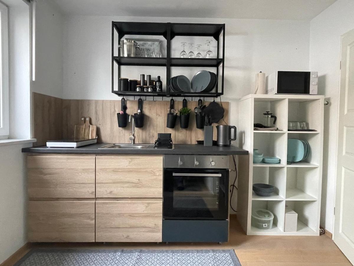Appartment 53Qm Im Architektenhaus - 2 Schlafzimmer Mit Kueche Und Bad, Nur 2Min Von A8 - Ruhig Und Modern ارشنبرغ المظهر الخارجي الصورة